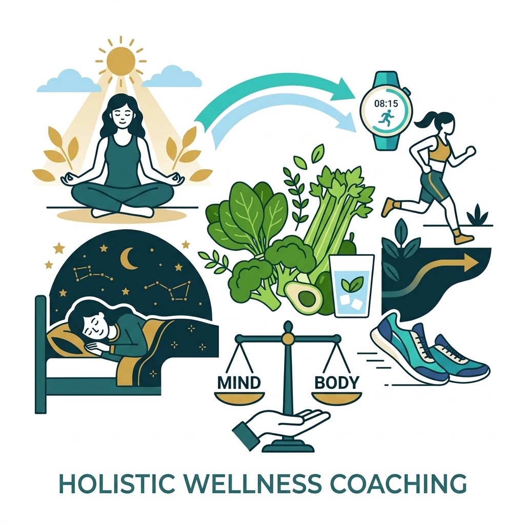 Illustration of Holistic Wellness Coaching